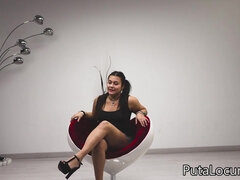 spanish teen Monica first porn video