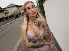 デカ尻, デカチン, フェラチオ, バック, 淫乱熟女, ハメ撮り, タトゥー, オッパイの