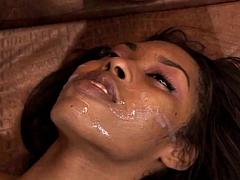 アナル, 黒人, フェラチオ, ダブル開発, 黒人, グループ, 異人種間, 馬乗り