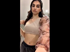 素人, 美女, ダンス, ジム, ヒール, 下着, スポーツ, オッパイの