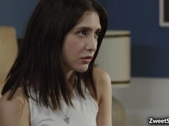 Stepdad Ryan Mclane Takes Teen Stepdaughter Jane Wilde's Virginity in Rough Family Roleplay