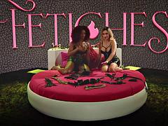 緊縛, 黒人, フェムドム, フェティッシュ, Hd, レズビアン, 淫乱熟女, ペニスバンド