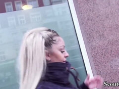 Amateur, Gros seins, Blonde, Sucer une bite, Faciale, Allemand, Adolescente, Nénés