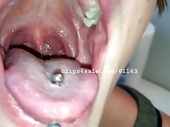 Mouth Fetish - Mary Jane's Mouth Video 1