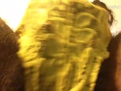Negro, Ébano, Penetracion con dedos, Peludo, Masturbación, Natural, Orgasmo, Coño