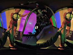 Tridimensionnel, Sucer une bite, Brunette brune, Pov, Réalité