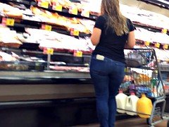 Jeans, Maduro, Madres para coger, Apretado, Voyeur
