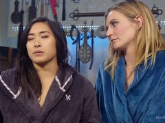 ボンデージ, ディルド, 電気, フェムドム, フィストファック, 陵辱, オマンコ, 奴隷