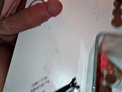 Leie, Arsch, Grosser schwanz, Schwanz, Schwarz, Massage, Masturbation, Muskel
