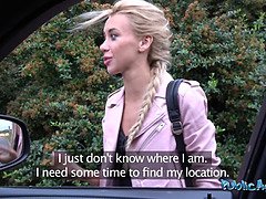 Public Agent's Cheating GF gets a hardcore creampie in need