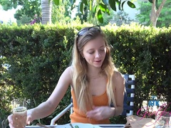 Dinner and sex with Riley!