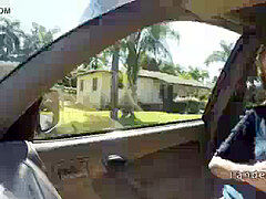 Flashing, hitchhiking, public