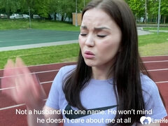Having Intercourse a babe from an outdoor gym