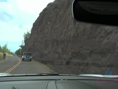 Blondine, Freundin, Orgasmus, Pov, Öffentlich, Muschi, Dürr, Nass