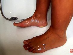 Leie, In den arsch, Schönheit, Blondine, Französisch, Oma, Hd, Flotter dreier