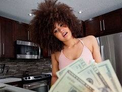 Kont, Hondjeshouding, Keuken, Vrijster, Natuurlijke tieten, Gezichtspunt, Tiener, Tieten likken