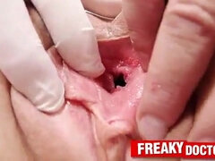 Amateur, Brunette brune, Tchèque, Papa, Médecin, Exam, Fétiche, Réalité