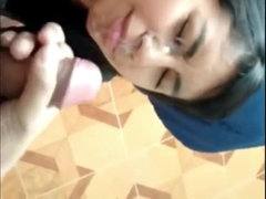 Snapchat nymphs at homemade facial cumshot compilation