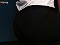 Enthousiasteling, Grote lul, Brits, Fetisj, Masturbatie, Moeder die ik wil neuken, Trio, Uniformpje