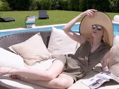 デカチン, チン, ハードコア, Hd, 巨大, プール, ラフ, ガリガリ