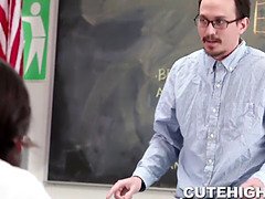黒人, 大学生, ハードコア, 小柄, 女子高生, 魅力的, ティーン, ユニフォーム