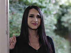 In den arsch, Arschlecken, Freund, Erotisch, Handjob, Hardcore, Masturbation, Transfrau