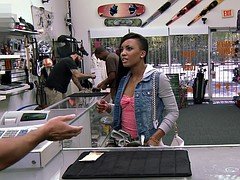 Grosse bite, Noire, Sucer une bite, Noir ébène, Interracial