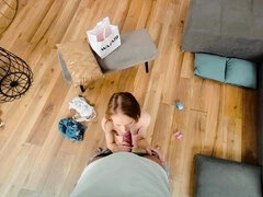 素人, フェラチオ, 赤毛, ティーン, オッパイの