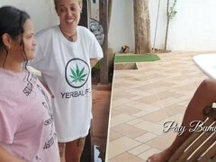 Amateur, Cul, Gros cul, Sucer une bite, Fétiche, Fille latino, Réalité, Mouillée