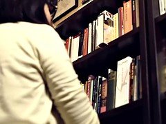 Lesbian Action In Library