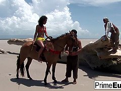 Anal, Beach, Blowjob, Cumshot, Deepthroat, Hardcore, Hd, Public