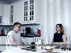 デカチン, ブロンド, バック, Hd, 淫乱熟女, ロシア人, フェラする, 教師