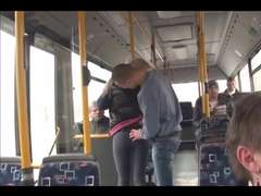 Amateur, Autobús, Despelote, Hd, Al aire libre, Público