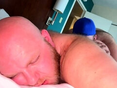 BEARFILMS Horny Chubby Bear Max McKnight Barebacked By Triq