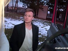 Mamada, Coche, Madura, Maduro, Flaco, Trio