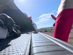 Gros seins, Attrapée, Tromperie, Couple, Hd, De plein air, Pov, Public