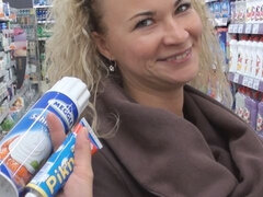 Blondine, Blasen, Schwanz, Hundestellung, Handjob, Masturbation, Jungendliche (18+), Spielzeuge