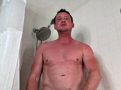 Cuarto de baño, Gay, Pajear, Pajearse, Masturbación, Ducha, Solo, Voyeur