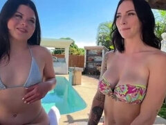 Amateur, Cul, Éjaculation interne, Tir de sperme, Lesbienne, Chevaucher, Adolescente, Plan cul à trois