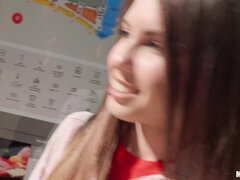 素人, お尻, 茶髪の, チン, ハードコア, 自然山雀, アウトドア, オッパイの