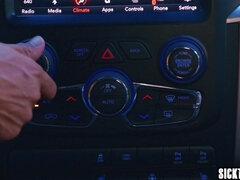 Dana Vespoli fucks lesbian in the car