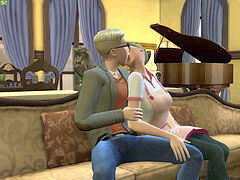 眼鏡, メイド, お金, ティーン