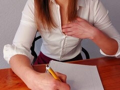 Leie, Dildo, Frau, Deutsch, Orgasmus, Schulmädchen, Dürr, Spielzeuge
