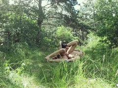 Tricia Gets Her Ass Tapped