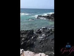 Leie, Blondine, Freundin, Zierlich, Piercing