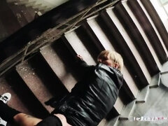 Blond, Sperma in mond, Duits, Hd, Gezichtspunt, Openbaar, Realiteit, Tatoeage