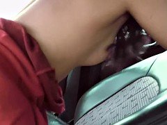 Amateur, Mamada, Coche, Sexo duro, Adolescente