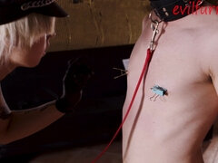 Tussi, Sadomasochismus, Blondine, Domination, Weibliche domination, Fetisch, Nippel, Russisch