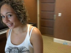 Lovely Athena Summers engrossing sex video