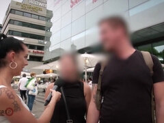 In den arsch, Arsch, Grosser schwanz, Vollbusig, Paar, Hardcore, Milf, Im freien